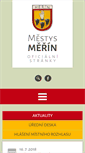 Mobile Screenshot of merin.cz