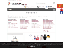 Tablet Screenshot of merin.pl